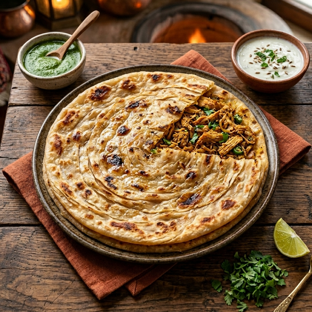 Chicken Paratha